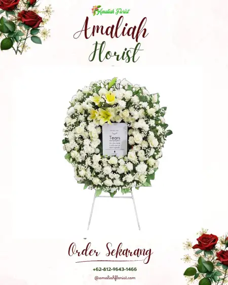 Krans Bunga Duka Darul Kamal